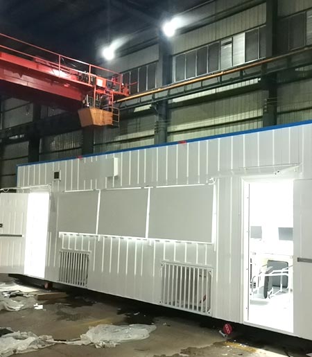 四川PINNACLE出产的数据采集房已成功交付业主使用
